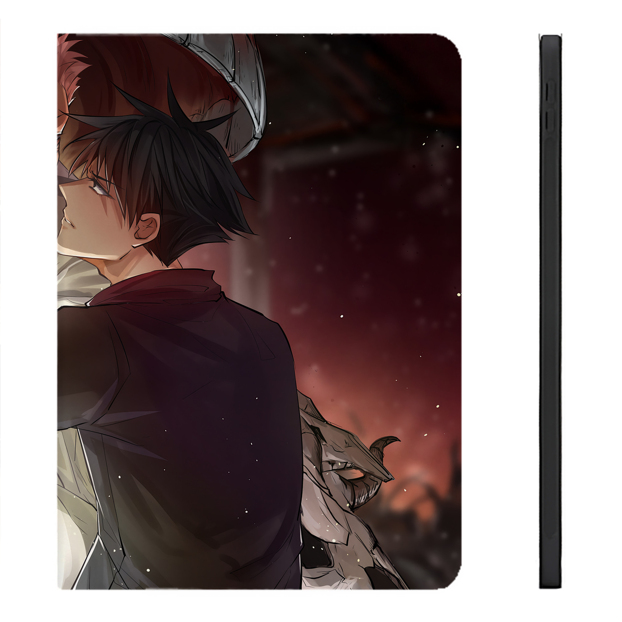 （画像用） 呪術廻戦 Jujutsu Kaisen IPadケース ペンホルダー付き ブックスタイルデザイン
